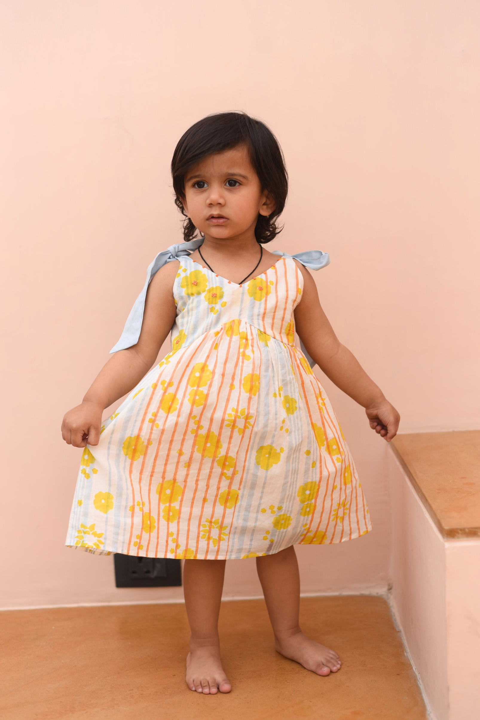 Sunny Flower Dress - Totdot