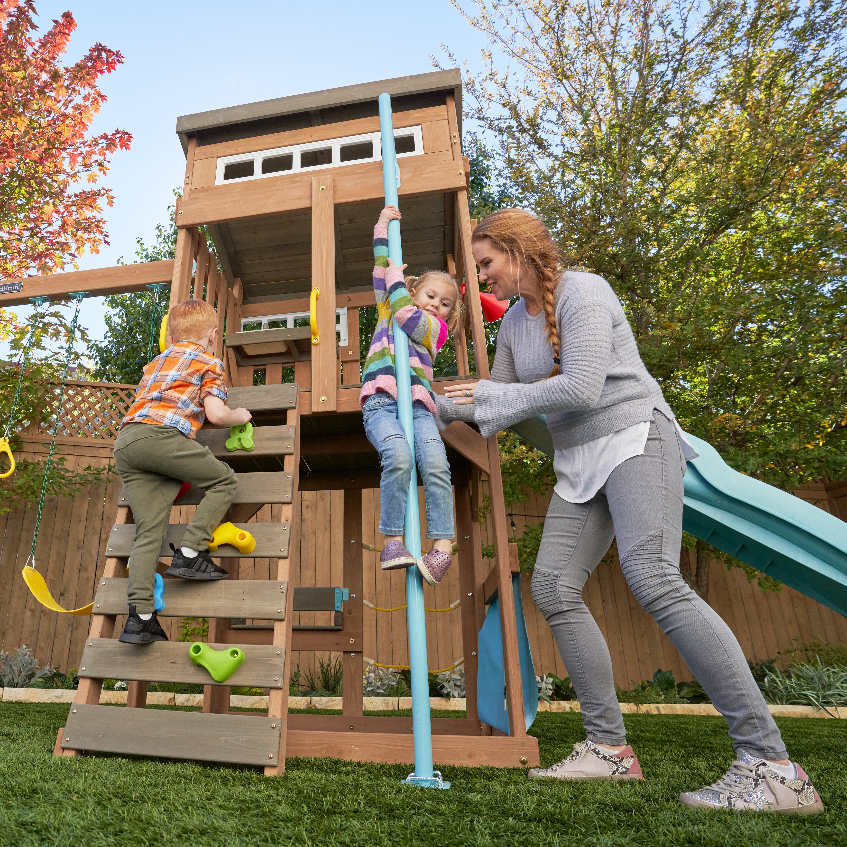 Modern Outdoor Swing Set - Totdot