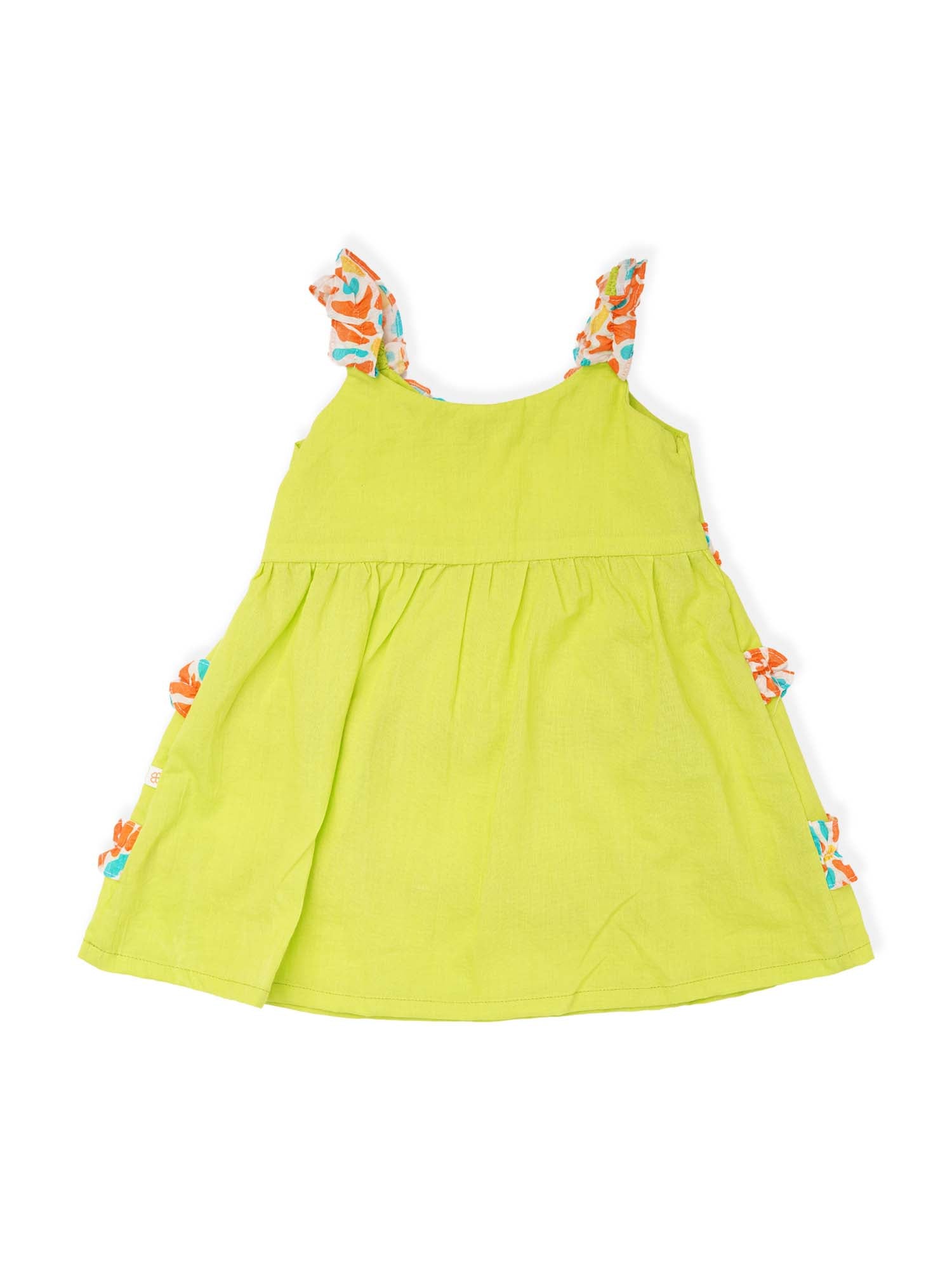 Leafy Lullaby - Baby Girl Frock - Totdot