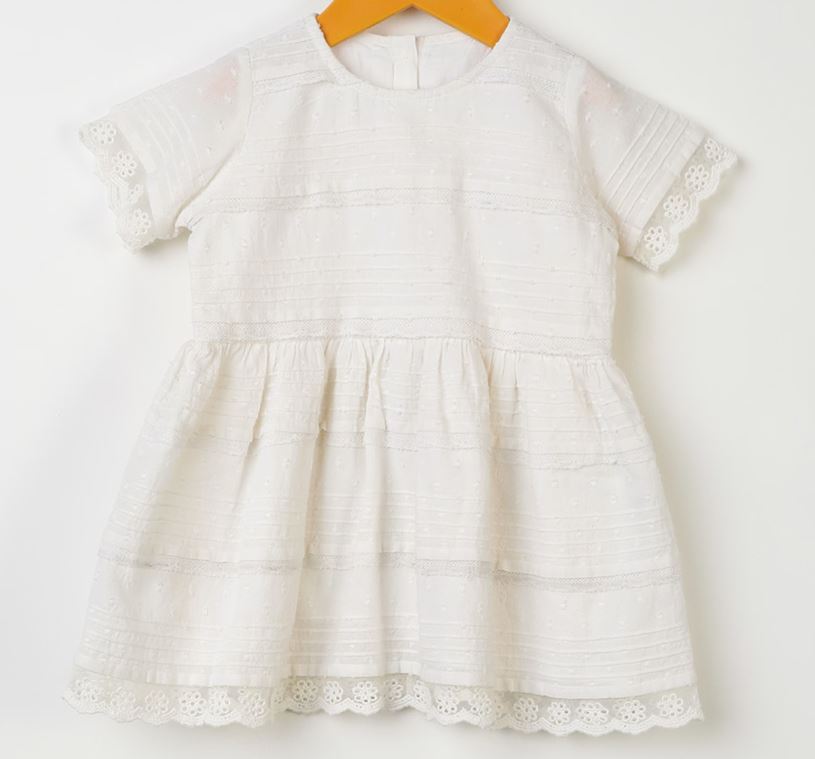 Vintage Little Dress - White