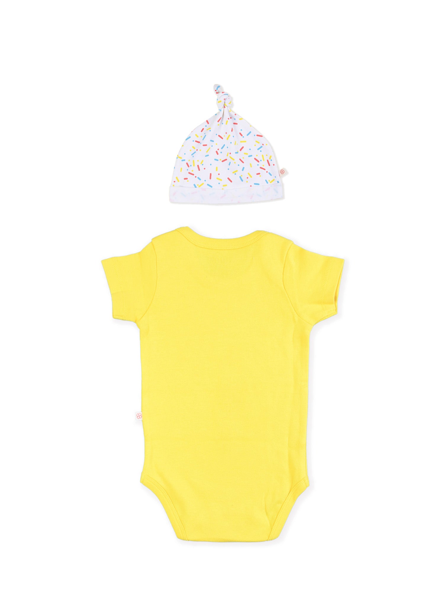 Cookies and Cream - Organic Cotton Bodysuit and cap set - Totdot