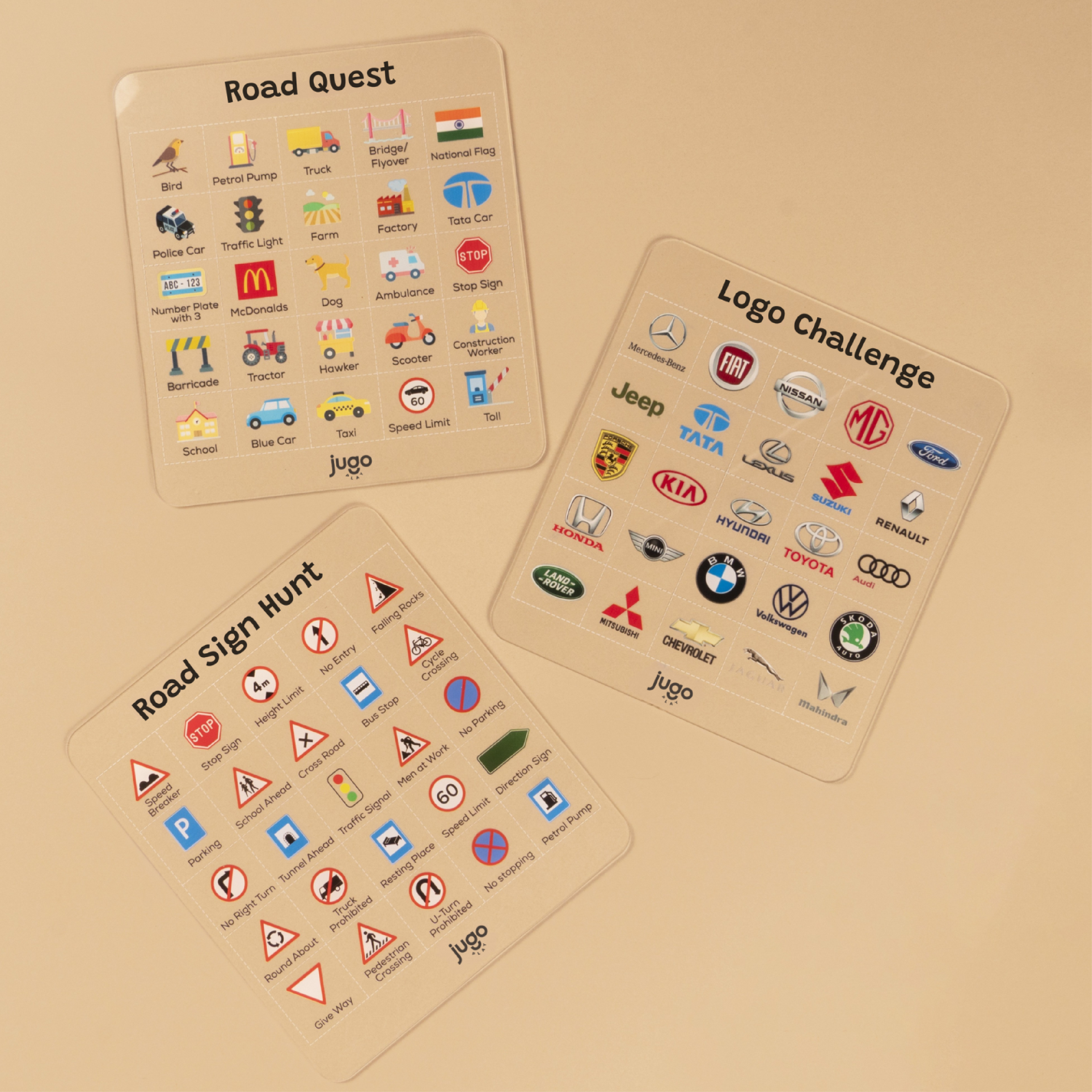 3-in-1 Road Trip Games