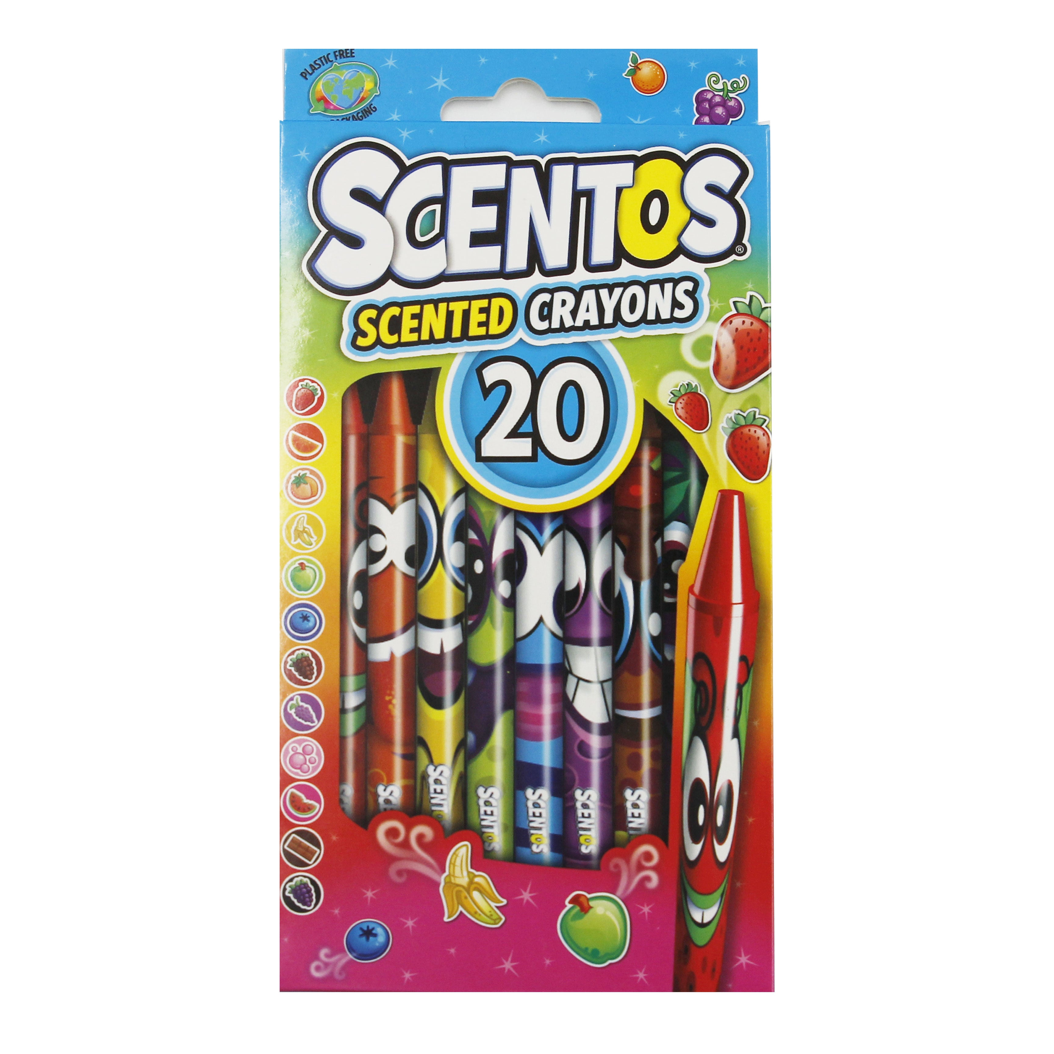 Crayons - pack of 20 Scentos