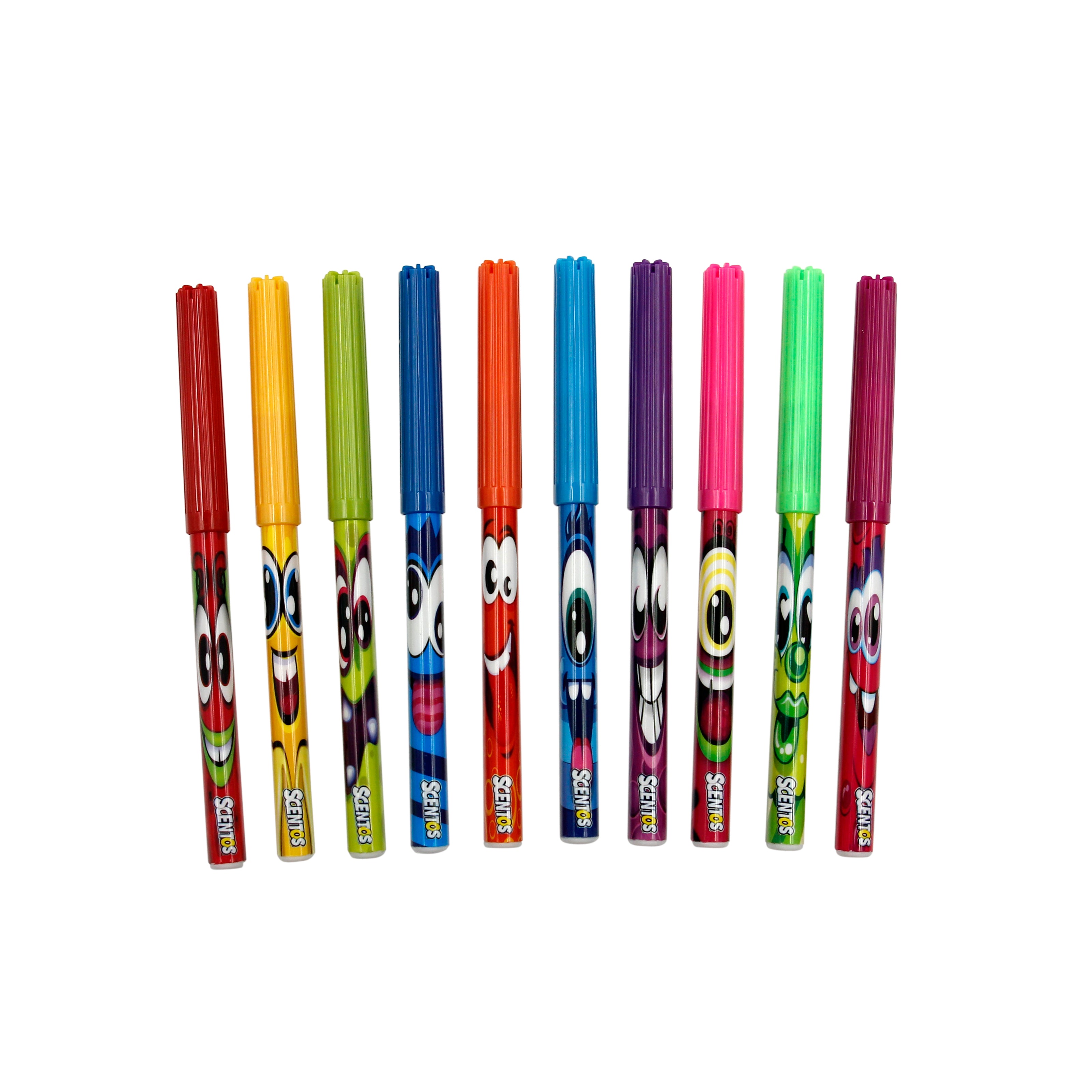 Scented FIBRE TIP PENS, pack of 10