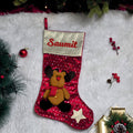 Merry Sparkle Stockings - Reindeer