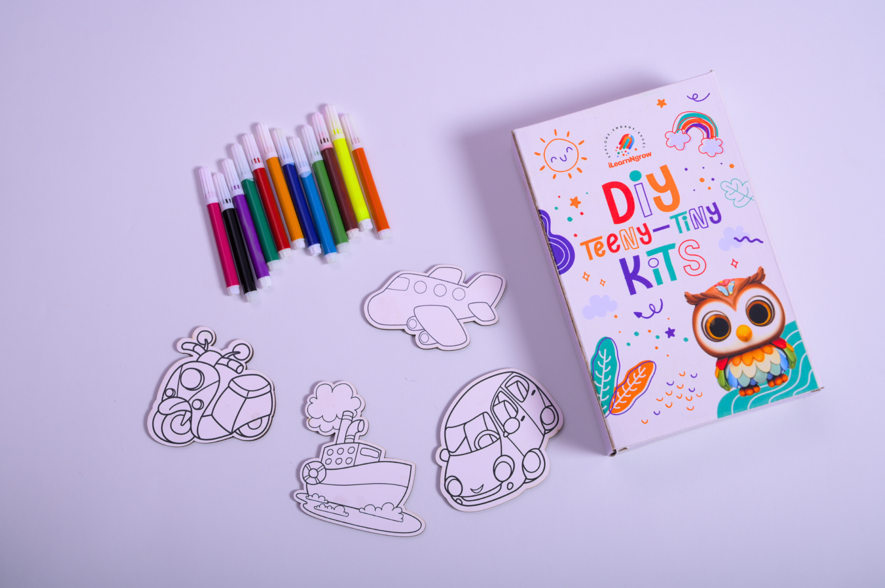 DIY Transport Painting Kit - Teeny Tiny