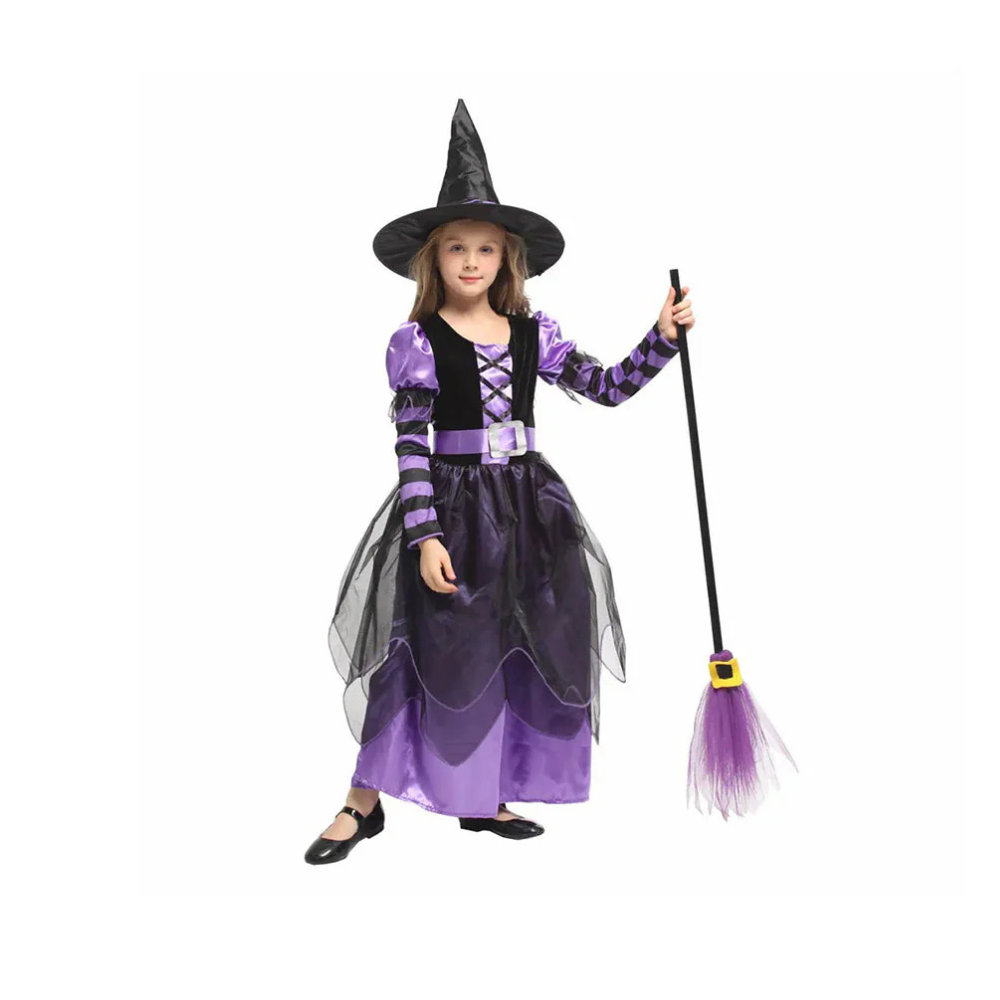 Halloween Costume - Wicked Violet Witch