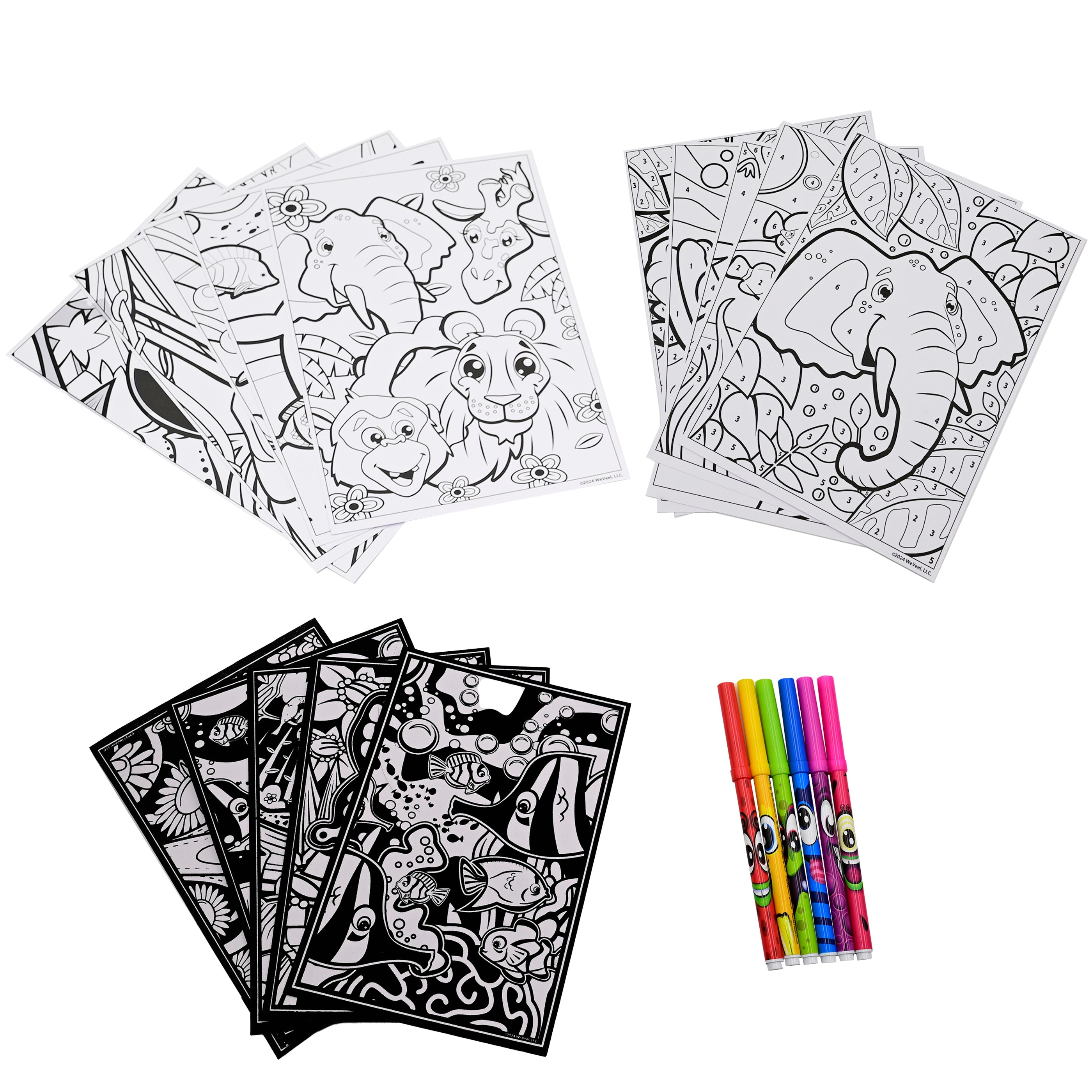 On The Go 3 In 1 Colouring