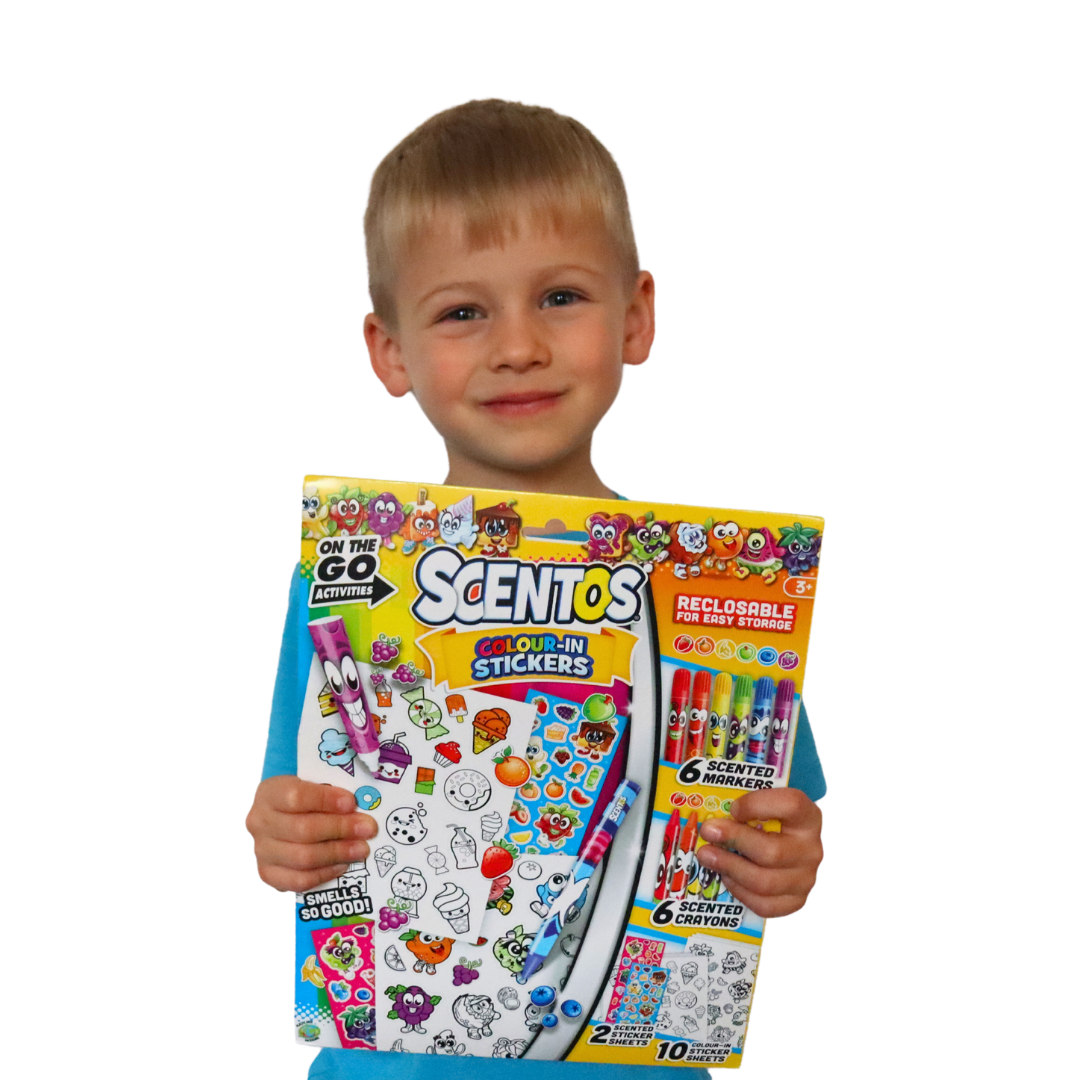 On The Go  Colour In Stickers