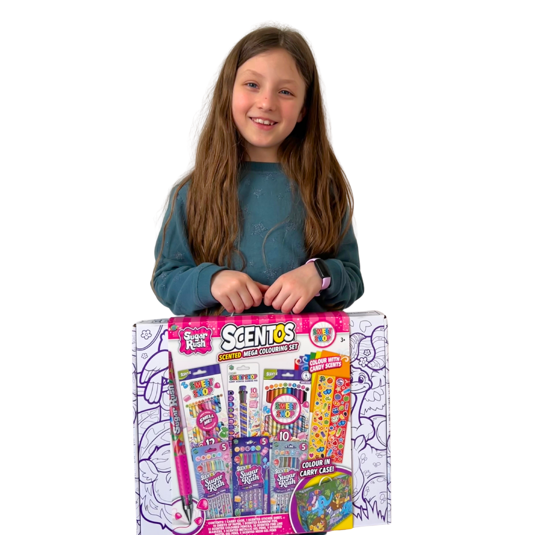 Sugar Rush Sweet Shop Mega Colouring Set