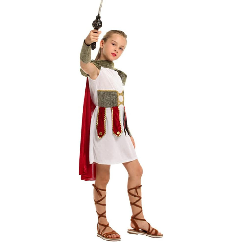Halloween Costume - Roman Gladiator Princess