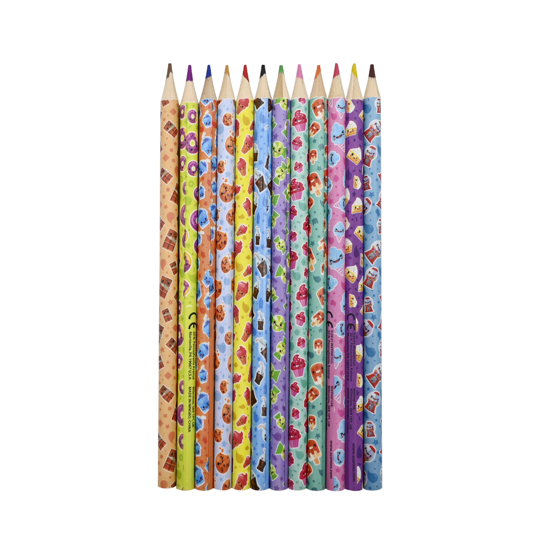 Sweet Shop Scented Colour Pencils, Pack of 12