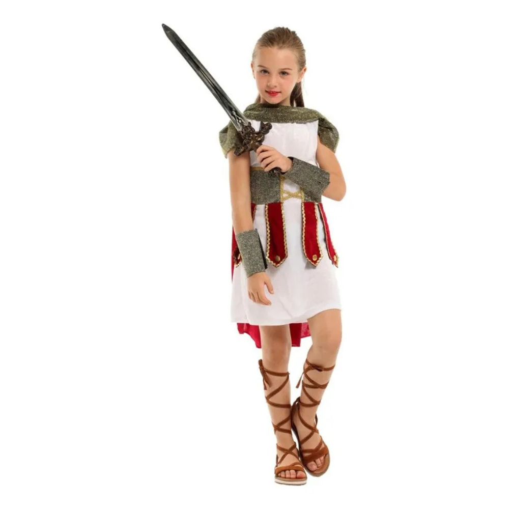Halloween Costume - Roman Gladiator Princess