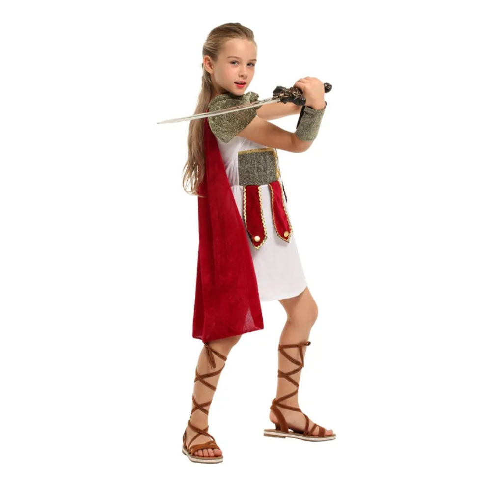 Halloween Costume - Roman Gladiator Princess