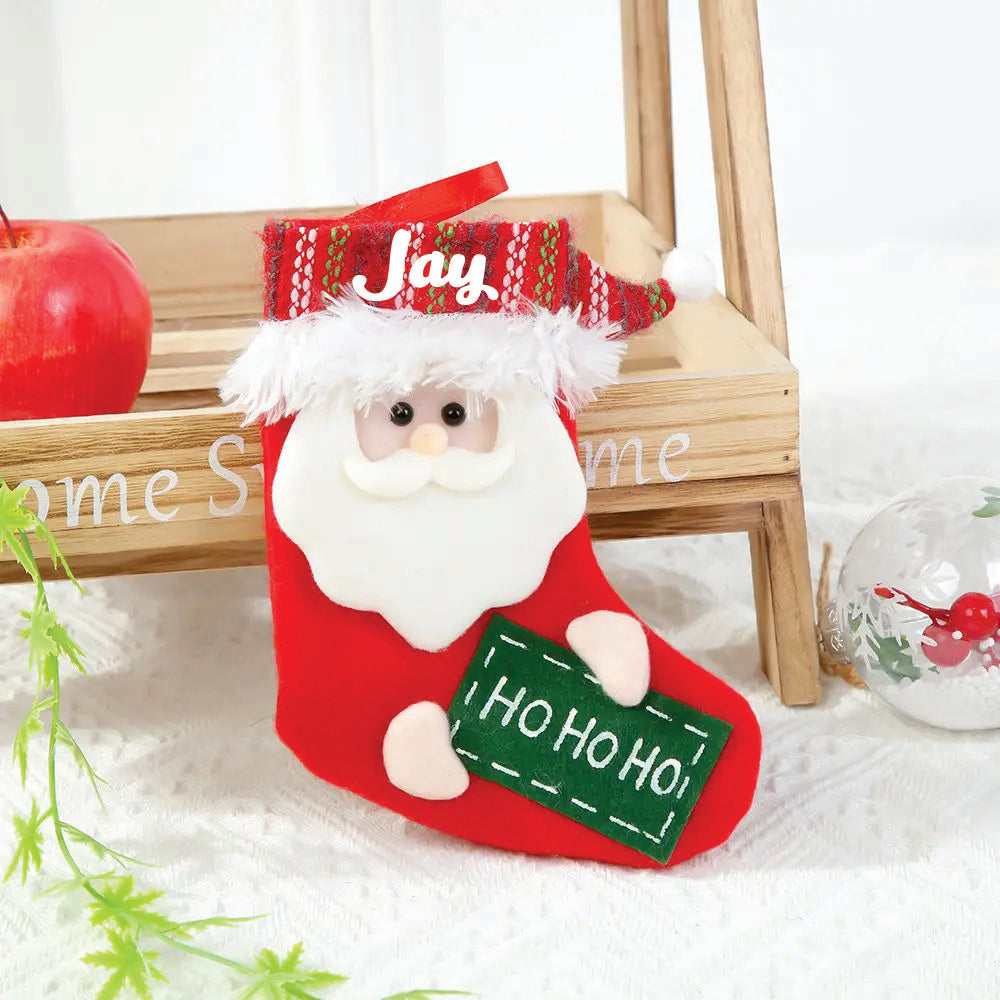 Ho Ho Ho Surprise! Mini Stocking - Santa