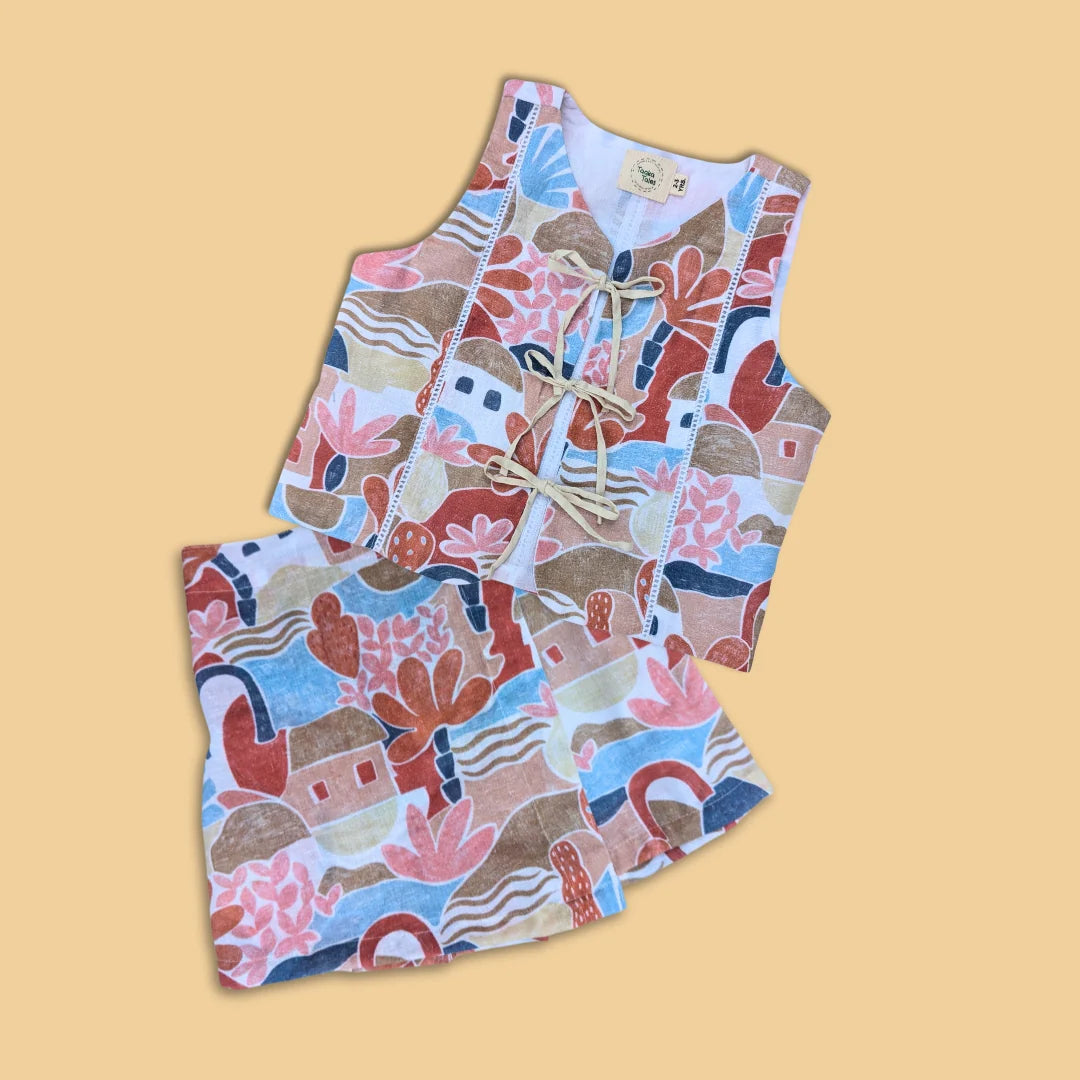 Tales from the Desert Waistcoat & Skorts