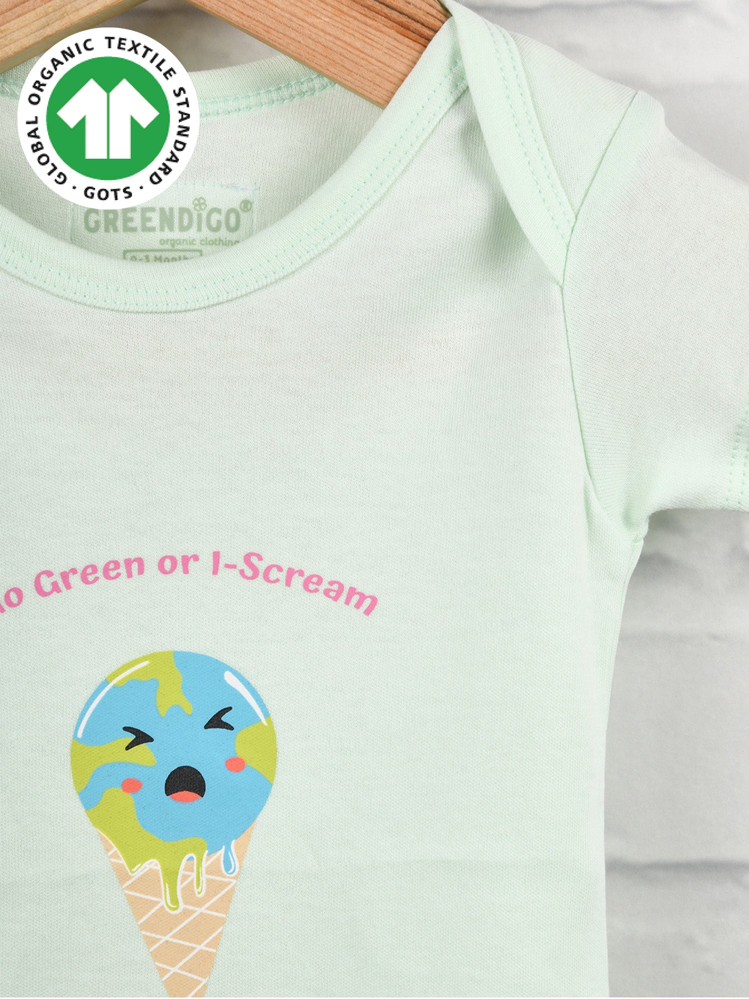 Go Green - Organic Cotton Bodysuit - Totdot