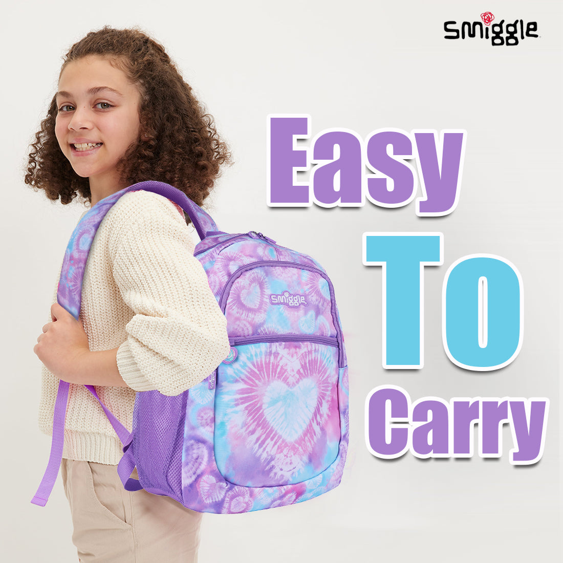 I Heart Classic Backpack Lilac