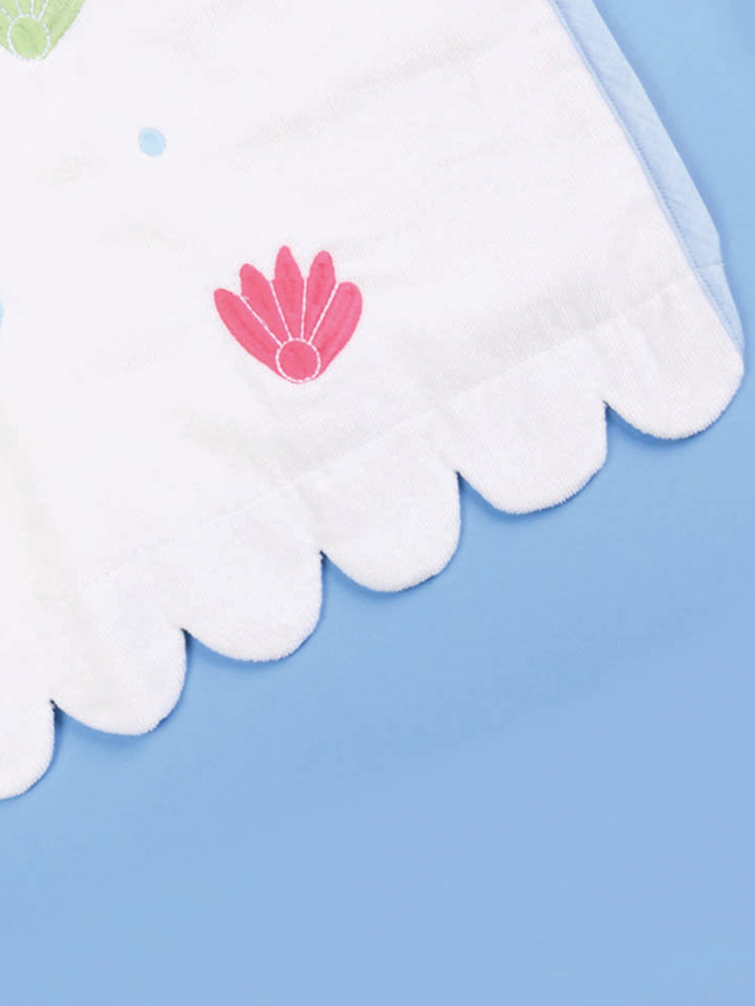 Coral Wonder - Organic Cotton Baby Bath Towel - Totdot