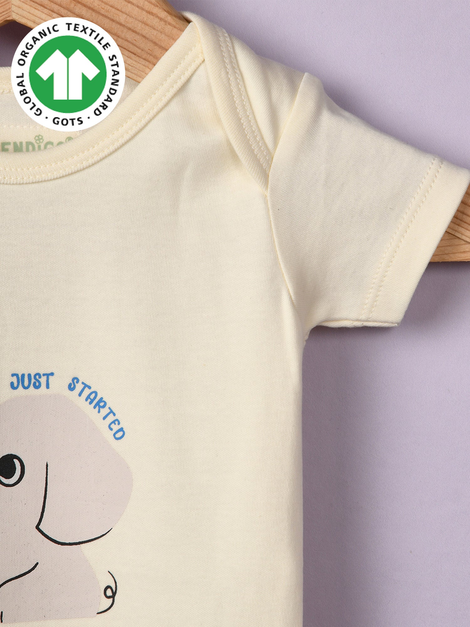 Love the planet - Organic Cotton Bodysuit - Totdot