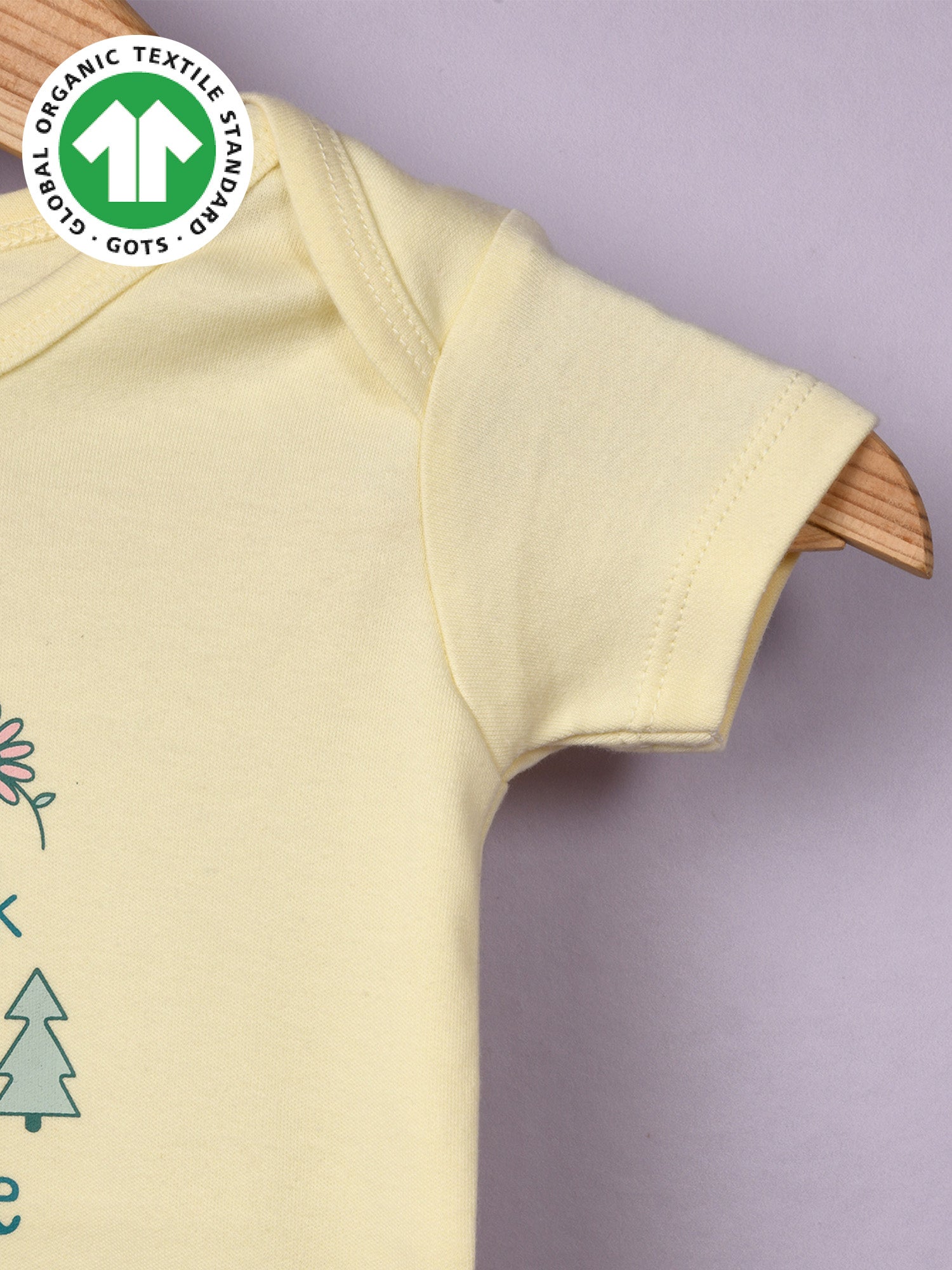 Take small steps - Organic Cotton Bodysuit - Totdot