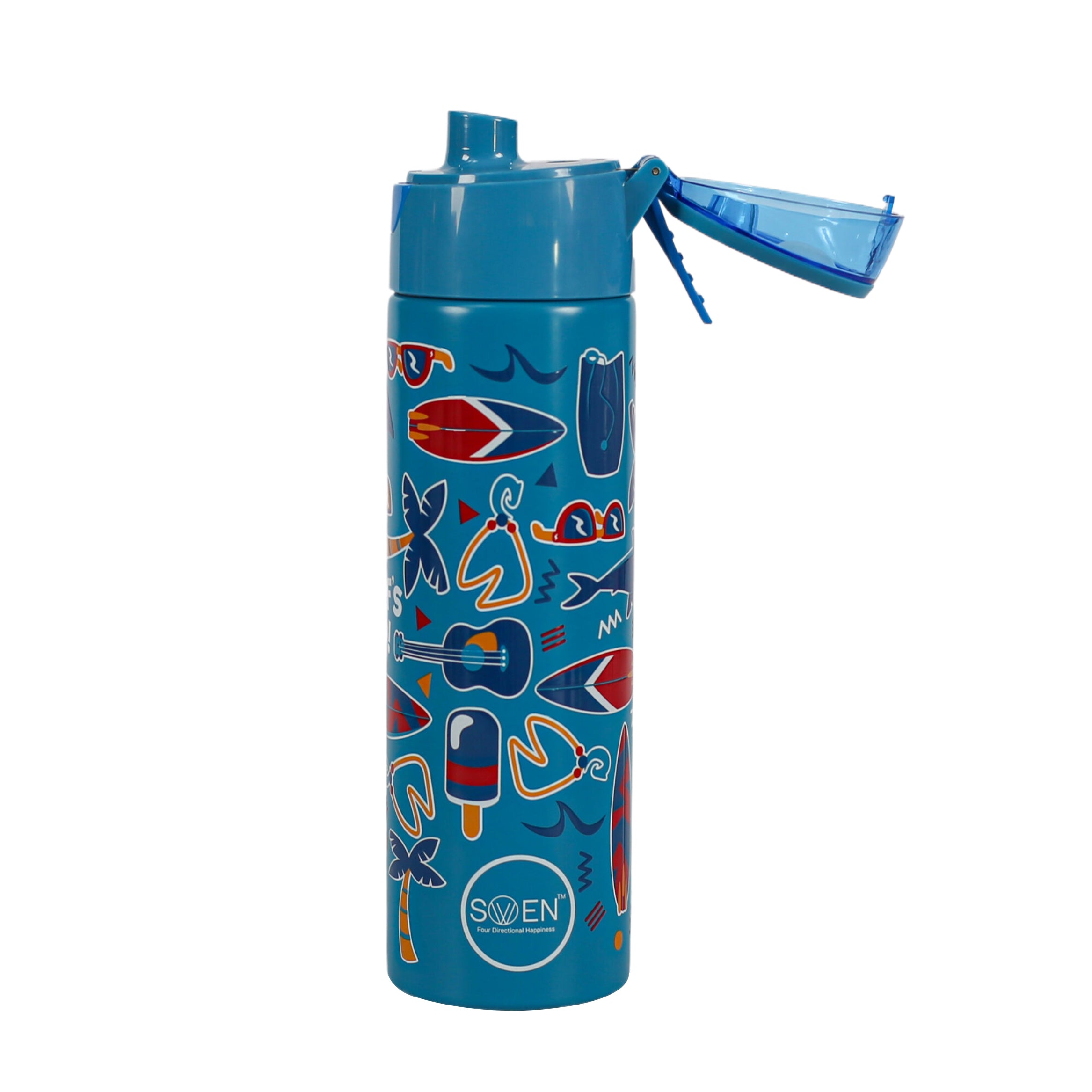 Insulated Stainless Steel Mist Bottle -  Blue Color - 640Ml