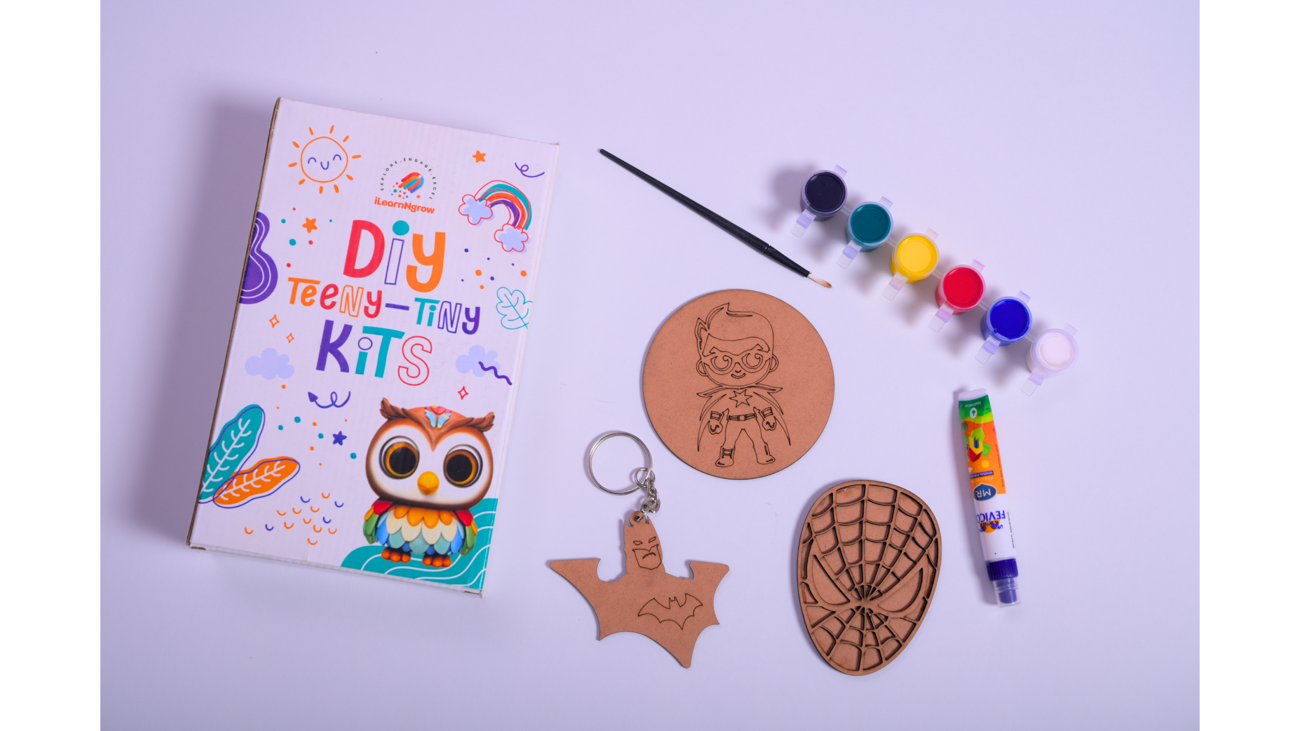 DIY SuperHero Painting Kit - Teeny Tiny