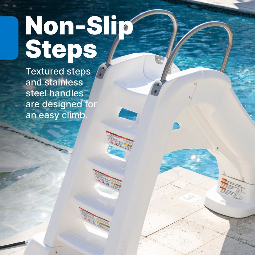 Vero Poolside Slide - White