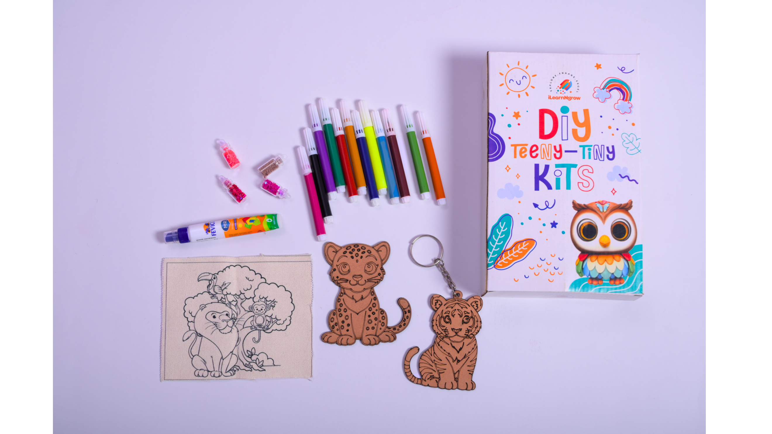 DIY Animal Painting - Teeny Tiny