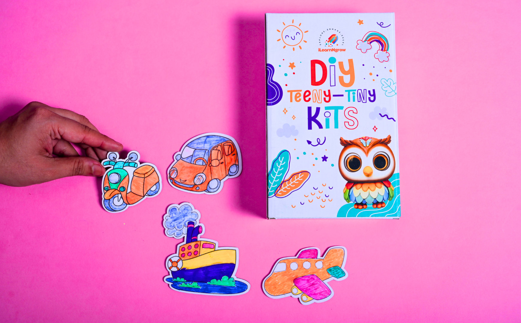 DIY Fridge Magnet Transport - Teeny Tiny