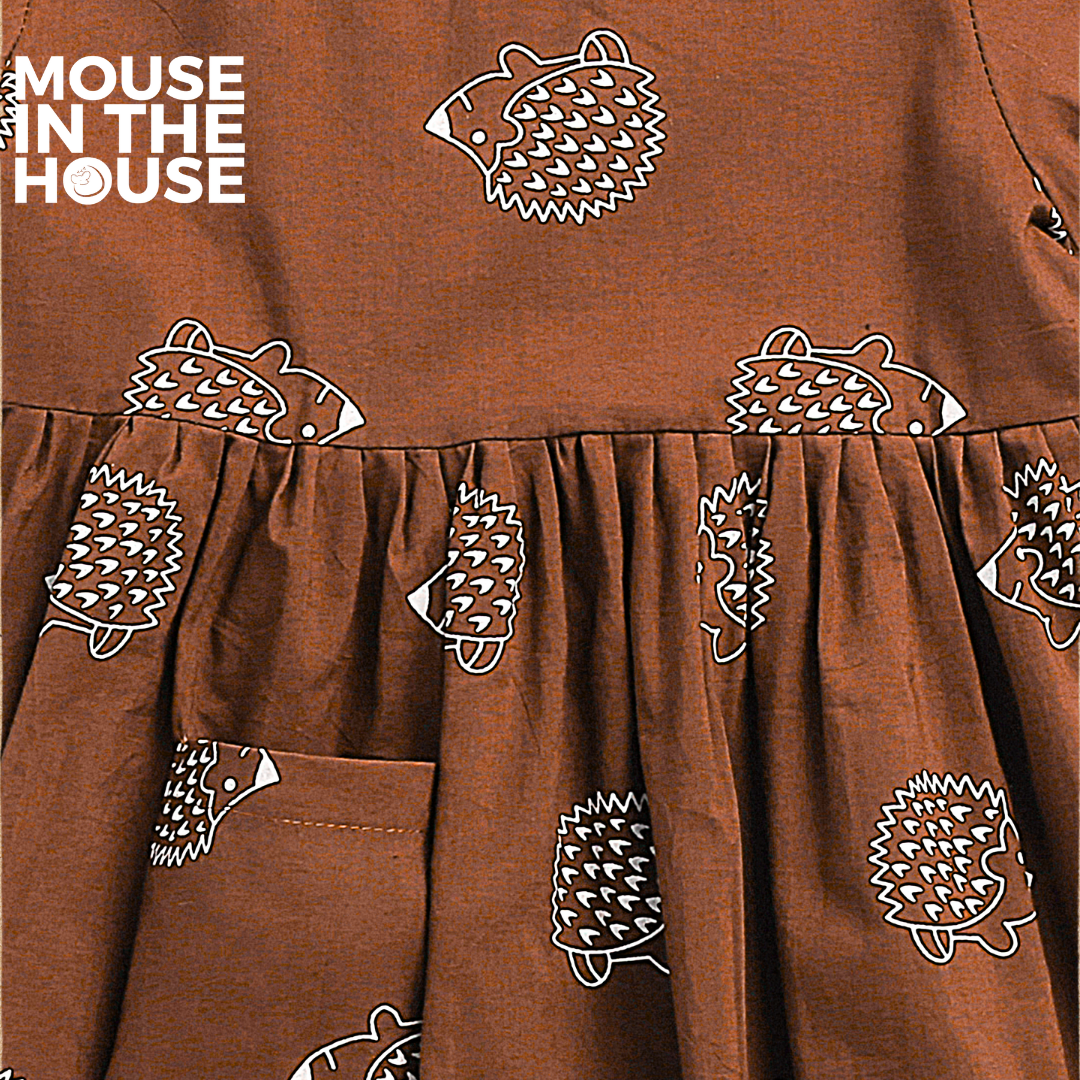 A Spiky Porcupine - Cotton Dress