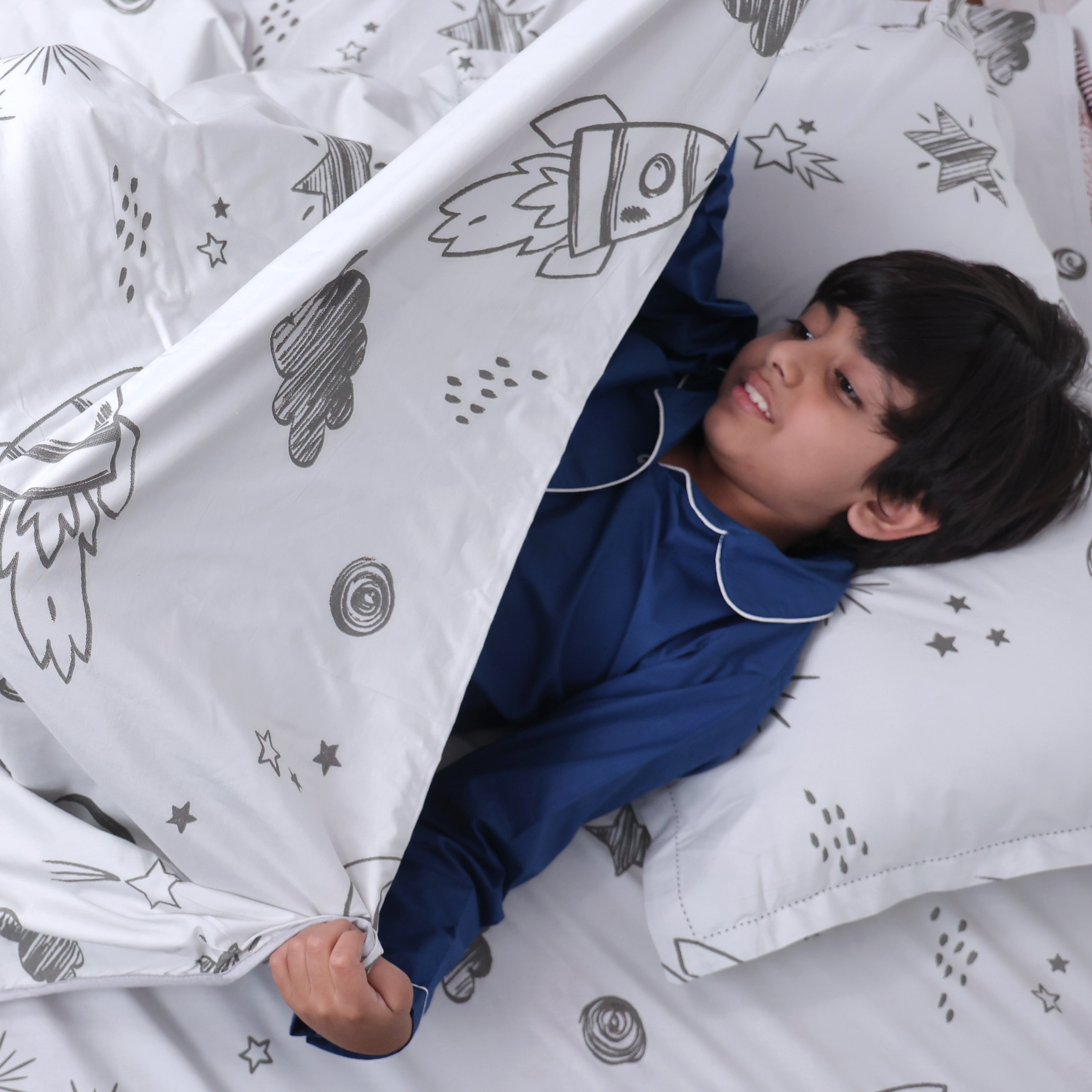 To the Moon and back Glow in The Dark - Dohar Blanket