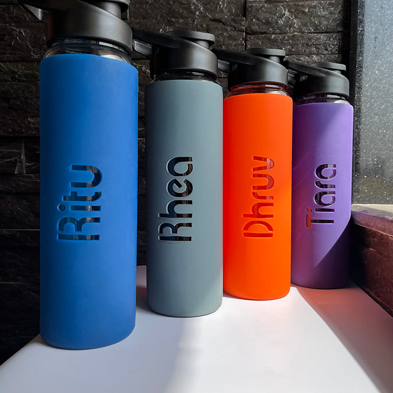 Silicon Cover Glass Bottle