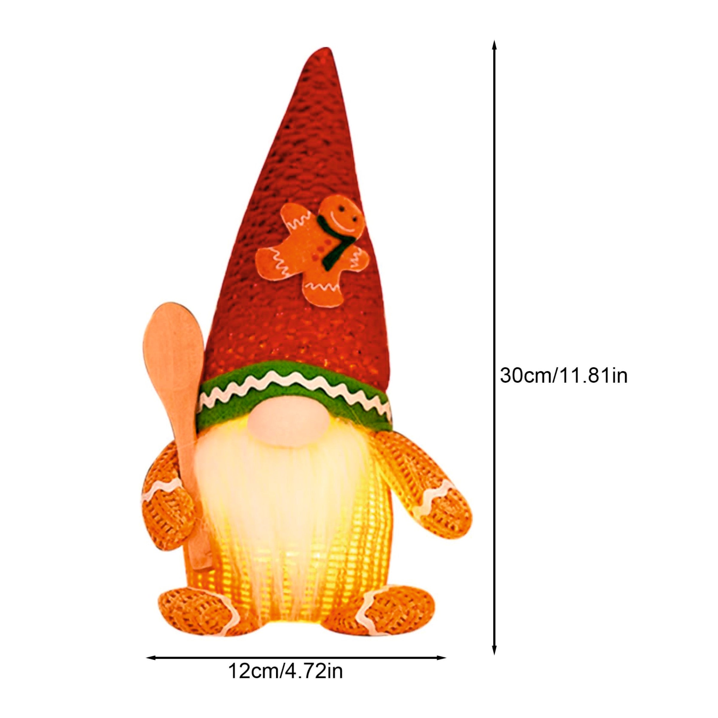 Light-Up Sweet Treat Gnome - Chef