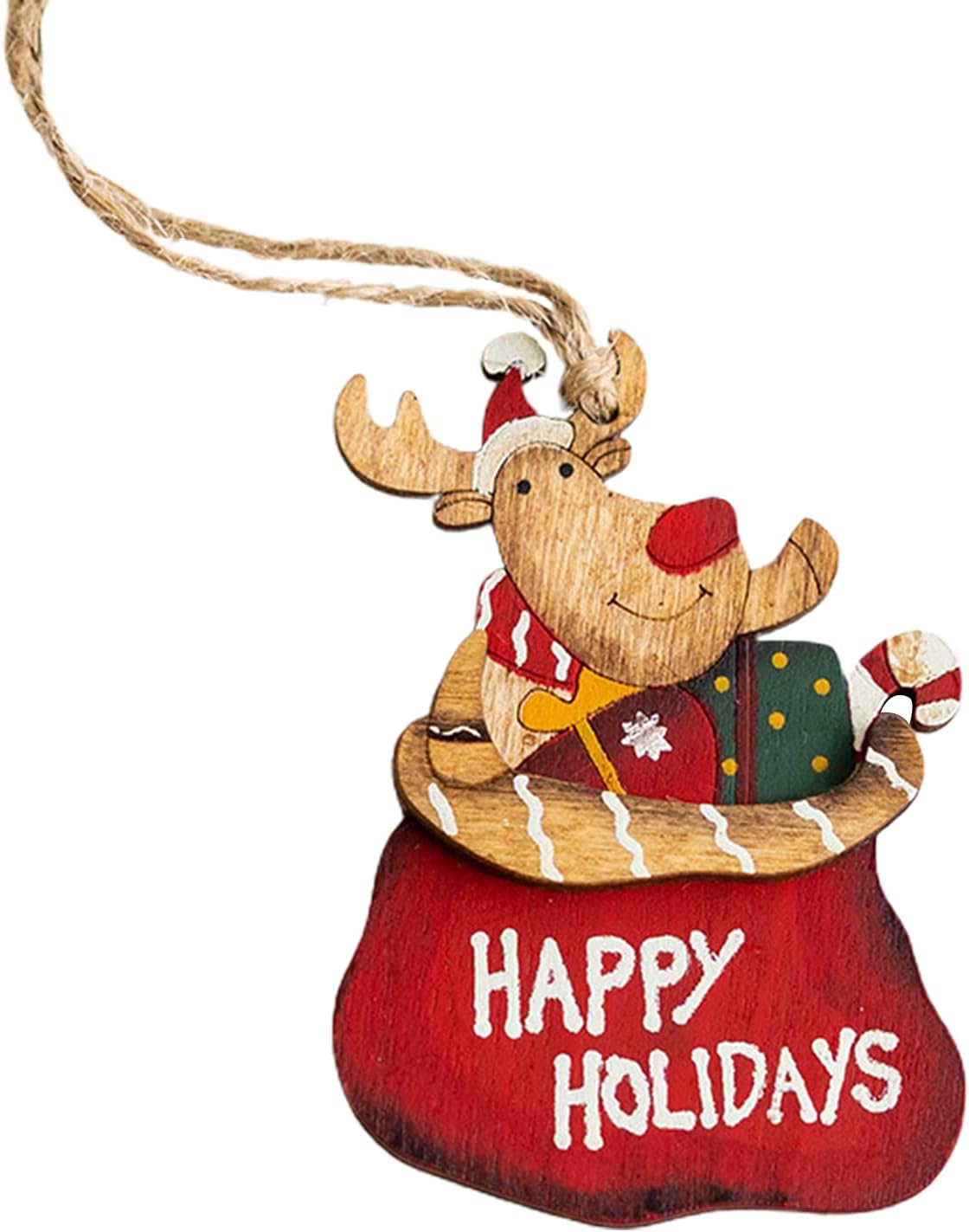 Colourful Wonders of Christmas Ornaments- Reindeer's Sack