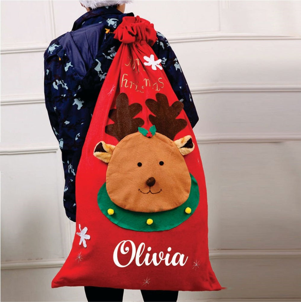 Reindeer Grand Size - Christmas Sacks