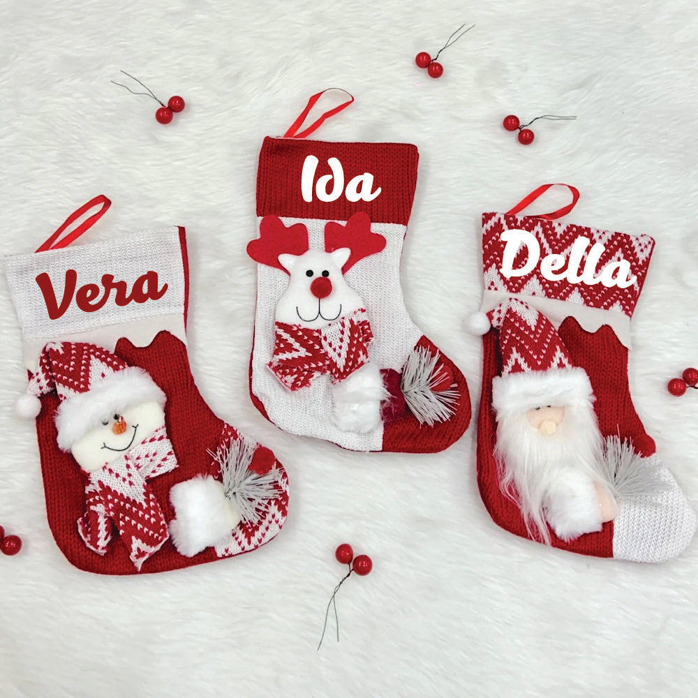 Crochet Comfort Mini Stocking - Set of 3