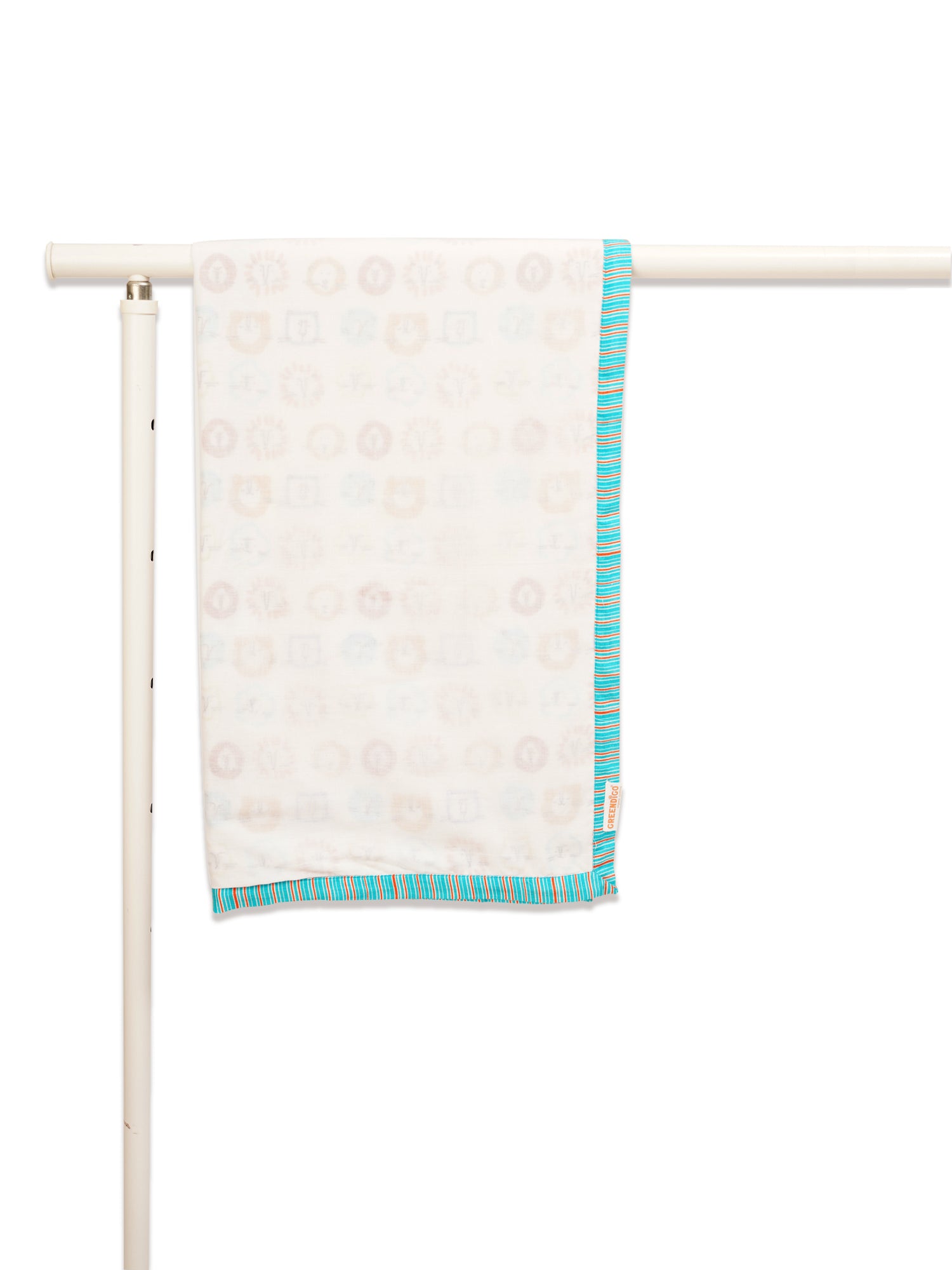 Cuddle Cubs - Cotton Muslin Dohar Blanket for New Born Baby - Totdot