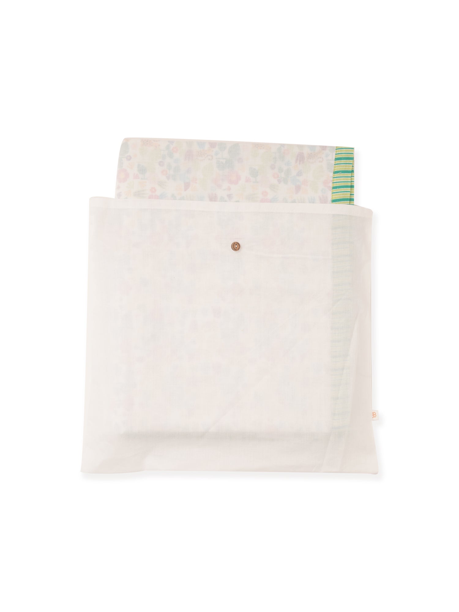 Wildflower Wonder - Cotton Muslin Dohar Blanket for New Born Baby - Totdot