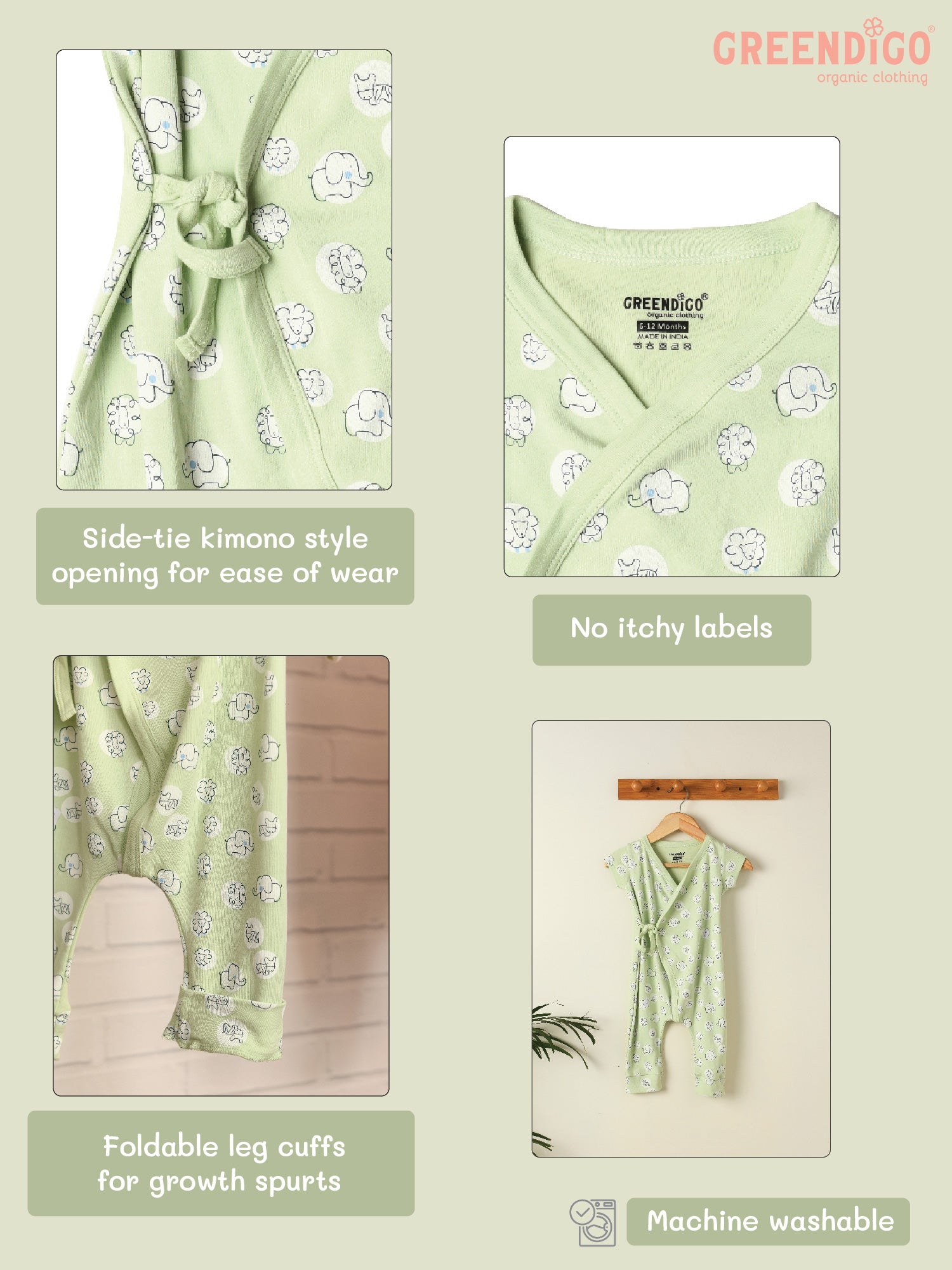 Mumbo Jumbo - Organic Cotton Onesie - Totdot