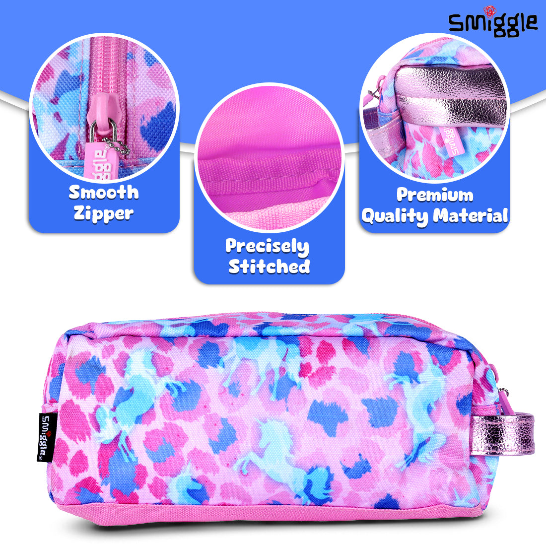 Mirage Collection Pencil Case Pop Out Pink