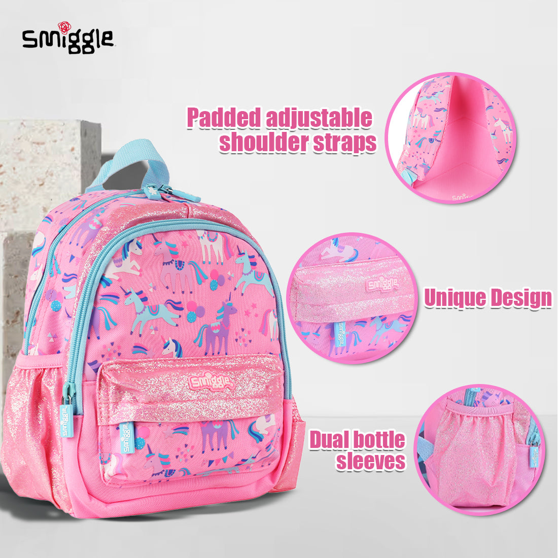 Glide Teeny Tiny Backpack Pink