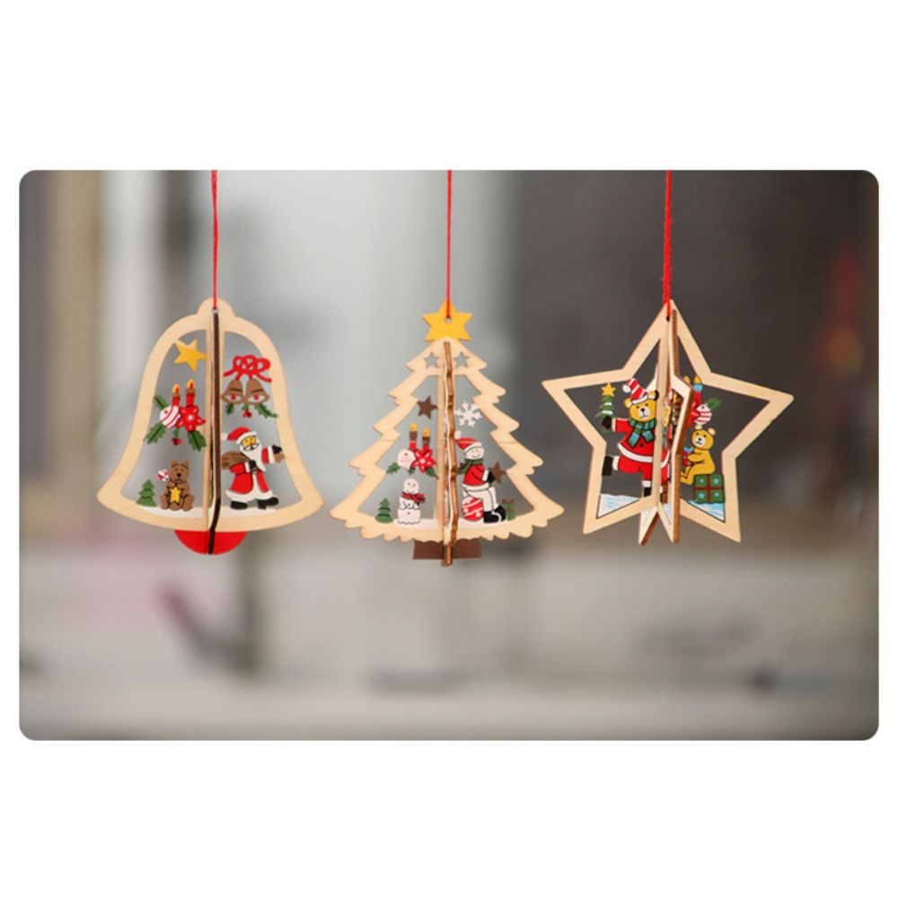 Hand Painted Wooden Ornaments