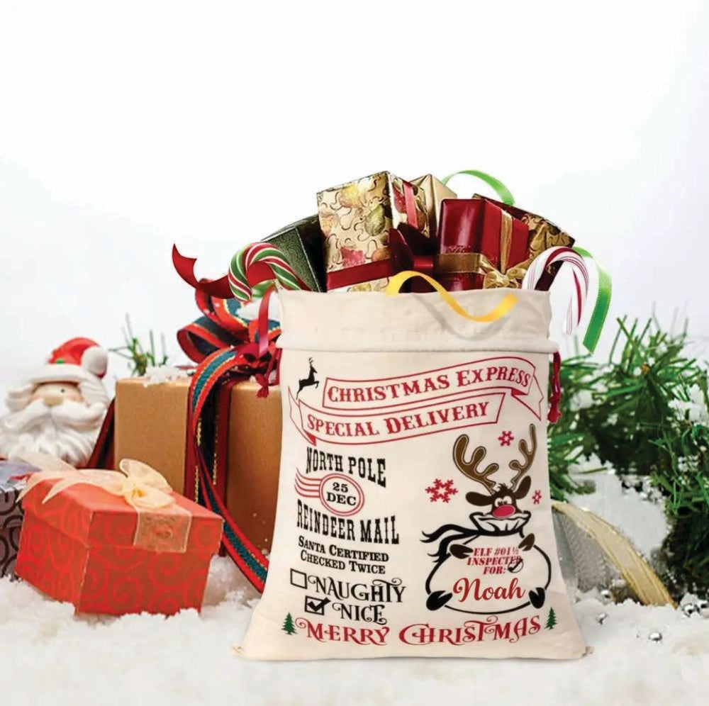 Reindeer Mail - Christmas Sacks