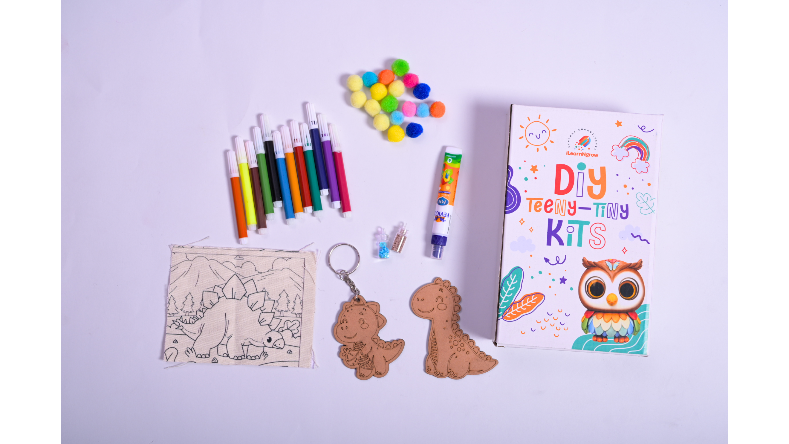DIY Dino Painting Kit - Teeny Tiny