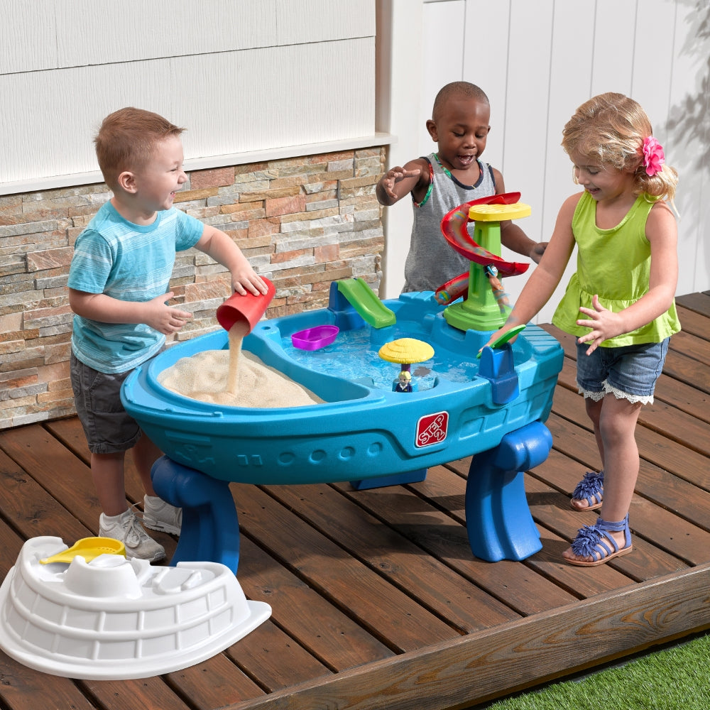 Fiesta Cruise Sand & Water Table With Umbrella