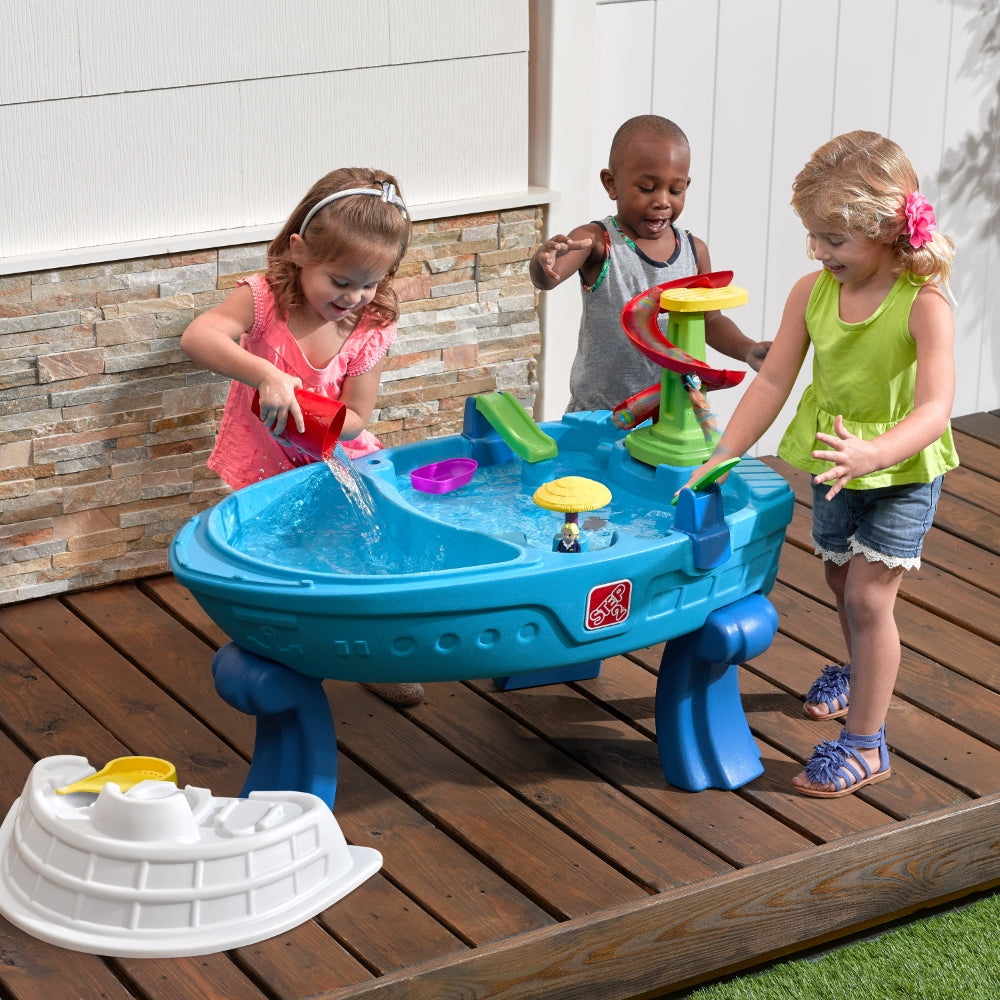 Fiesta Cruise Sand & Water Table With Umbrella