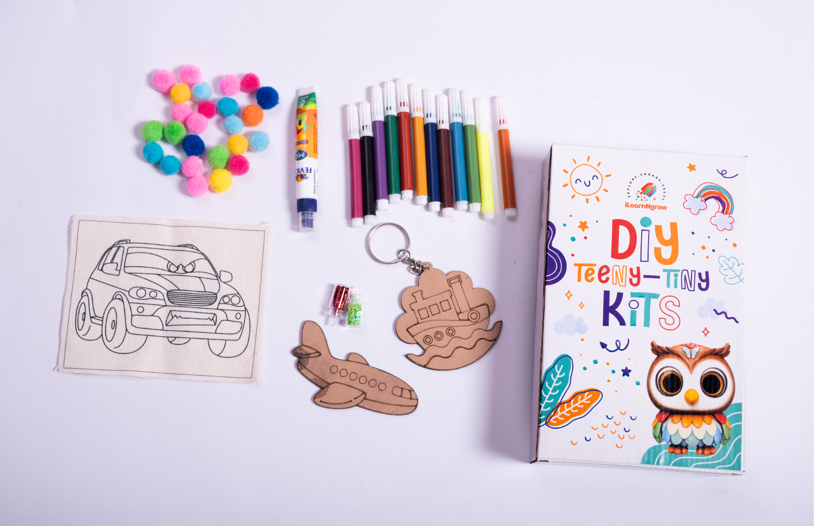 DIY Transport Painting Kit - Teeny Tiny