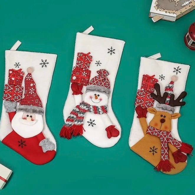 Surprise Wishes Stockings - Santa