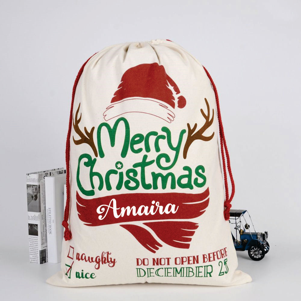 Merry Christmas - Christmas Sacks